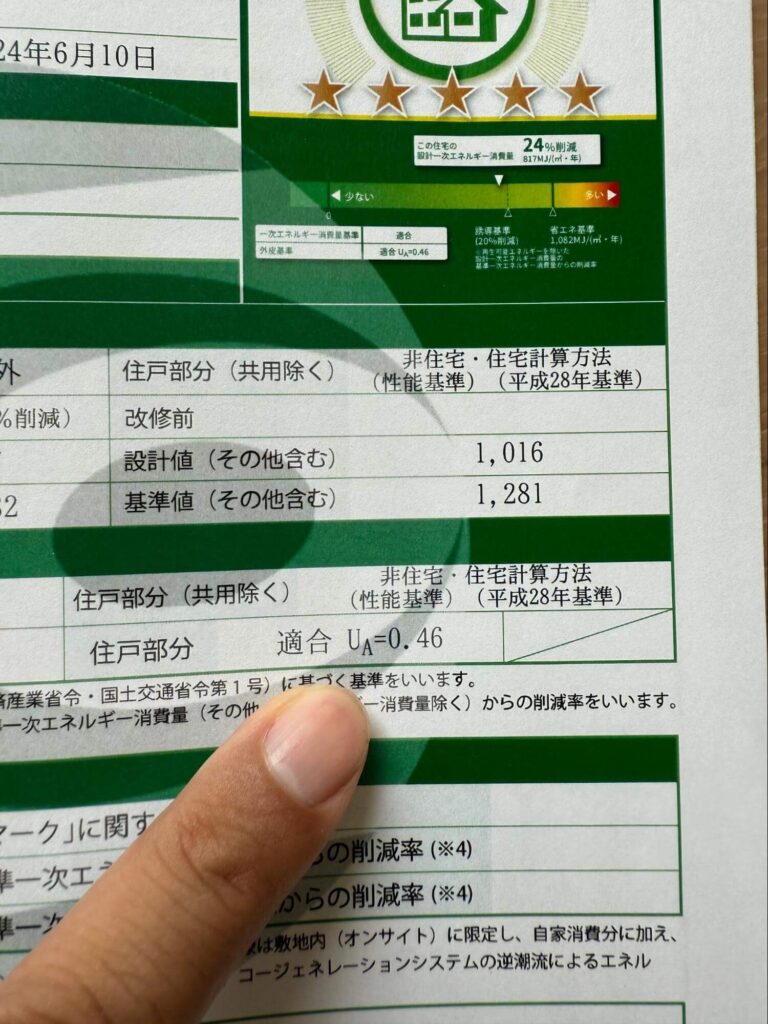住友林業の我が家の断熱性能