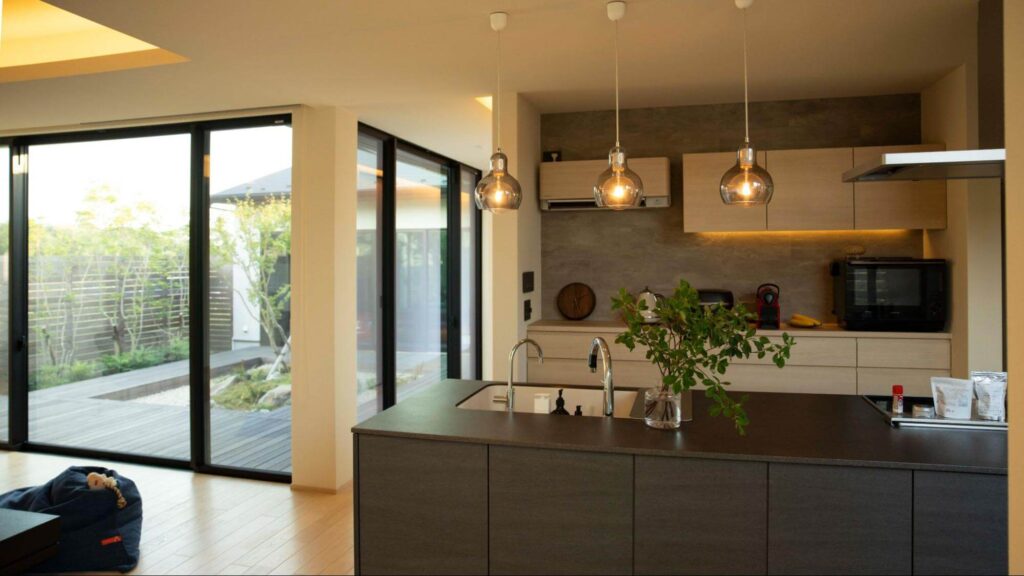 カーテンレスの我が家