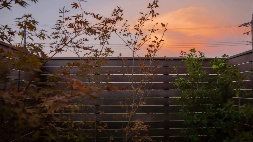 カーテンレスの我が家