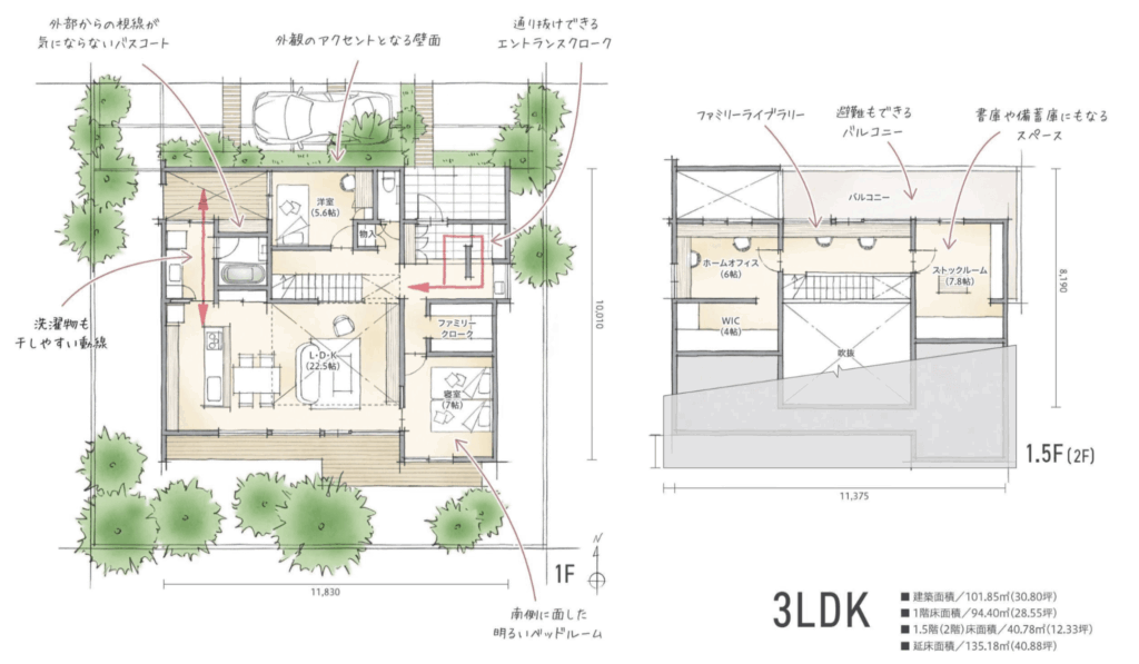 プラスカイの3LDK