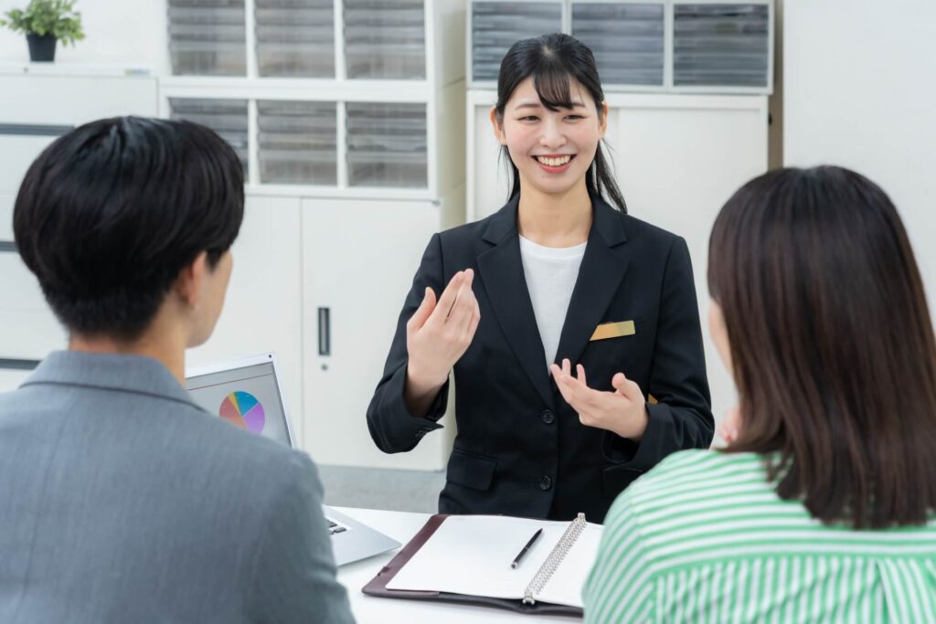 打ち合わせのイメージ